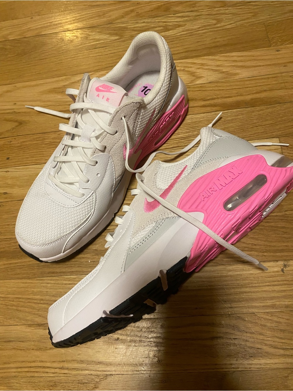 NEW Nike Air Max Excee White Pink Spell W
